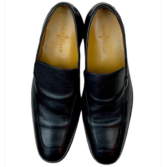Cole Haan Adams Venetian II Slip On Shoes Loafers Leather Black Sz 9.5- C12329 main image 4